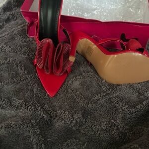 Patent Leather slip on shoes